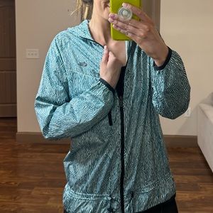 Teal Blue Nike Windbreaker